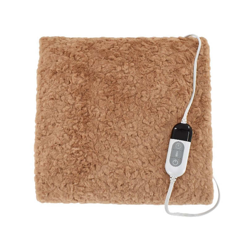 Lamb Fleece Heated Blanket